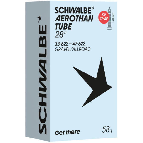 Камера TPU 28" (33/47-622) Schwalbe SV17-AE AEROTHAN, Alu 40mm