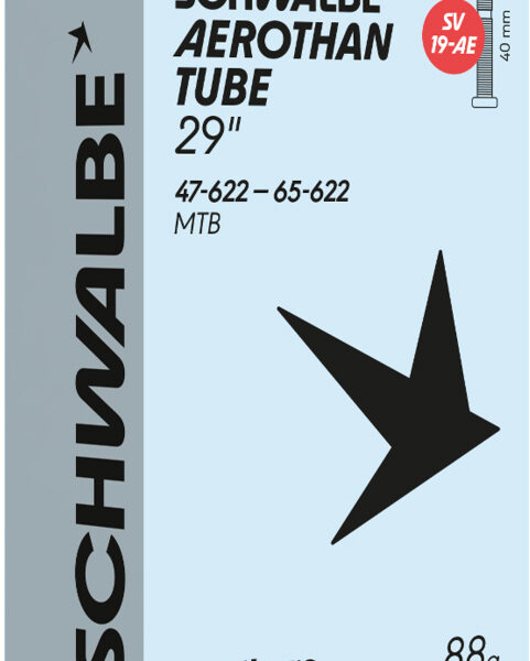Камера TPU 29"/28" (47/65-622) Schwalbe SV19-AE AEROTHAN, Alu 40mm