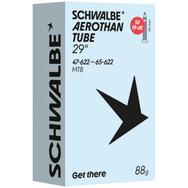Камера TPU 29"/28" (47/65-622) Schwalbe SV19-AE AEROTHAN, Alu 40mm