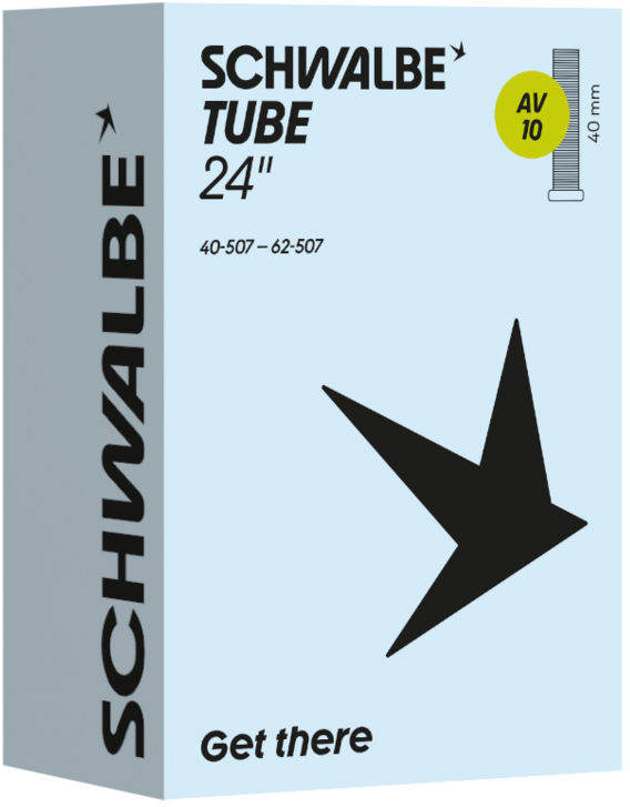 Камера 24" (40/62-507) Schwalbe AV10 40мм 1 Камера 24" (40/62-507) Schwalbe AV10 40мм