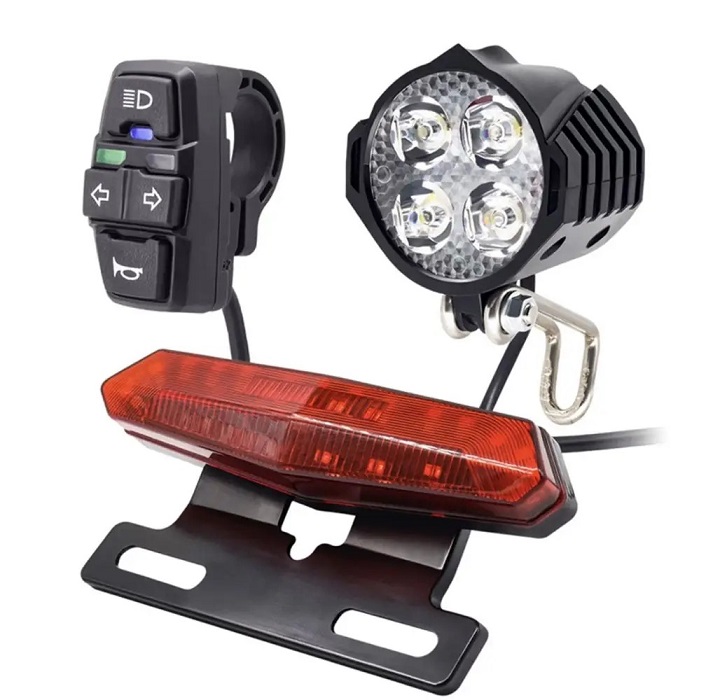 Комплект фар Control Kit E-bike Light LED 36V 48V (3648-30) 1 Комплект фар Control Kit E-bike Light LED 36V 48V (3648-30)