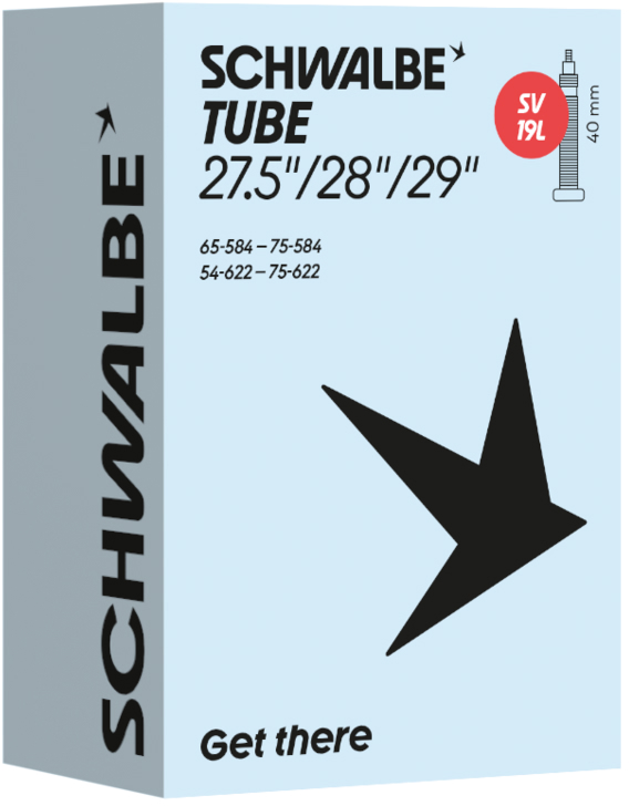 Камера 29"+/27,5"+ (54/75-584/622) Schwalbe SV19L 40mm 1 Камера 29"+/27,5"+ (54/75-584/622) Schwalbe SV19L 40mm