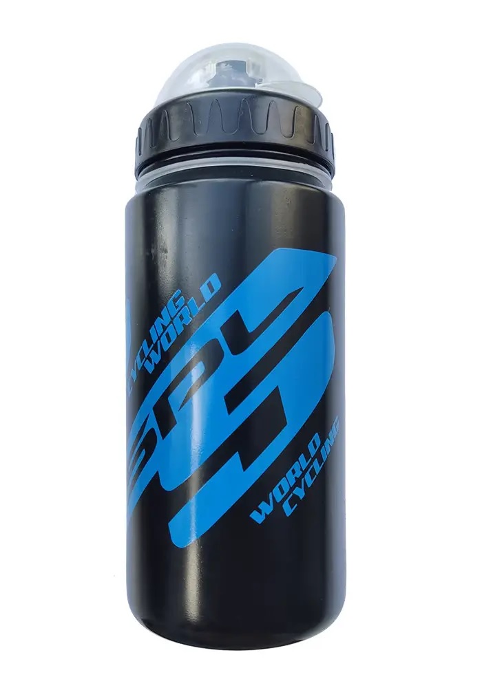 Фляга Spelli SWB-528M 600мл чорний з синім (SWB-528M-bl-blue) 1 Фляга Spelli SWB-528M 600мл чорний з синім (SWB-528M-bl-blue)