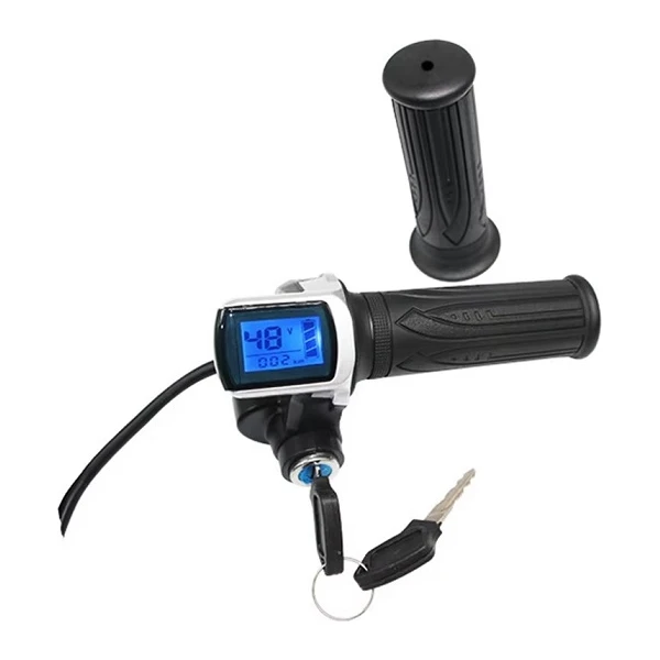 Ручка акселератора WinXu с дисплеем 60V черная (313134)