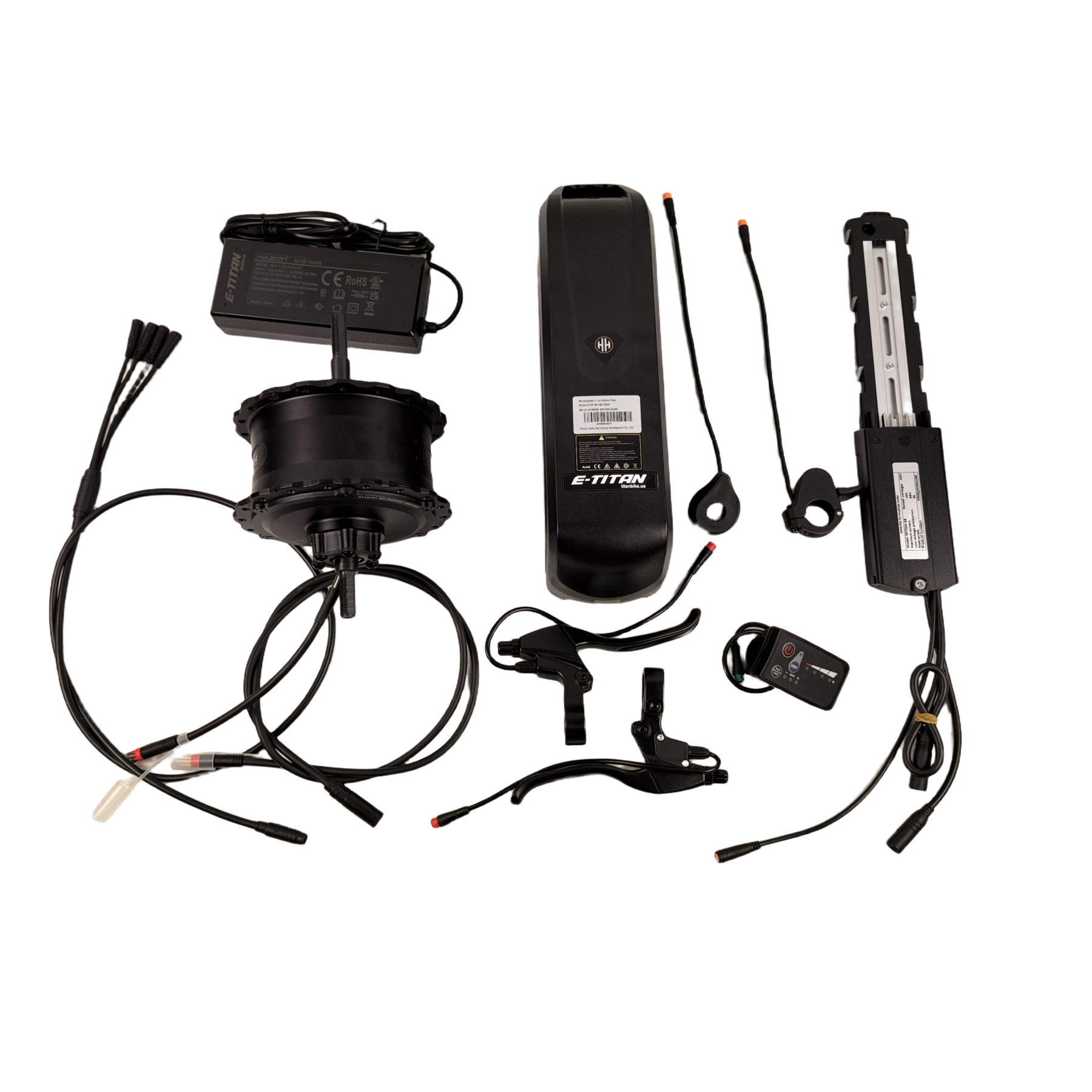 Комплект задний E-Titan FAT-2 750W 48V20 Ah, 20А 1 Комплект задний E-Titan FAT-2 750W 48V20 Ah, 20А