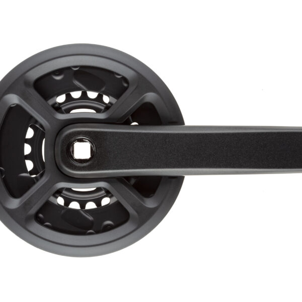 Комплект шатунов Prowheel TM-CY01, под квадрат, 175 мм, 36-22T, на 8/7/6 шв., черный