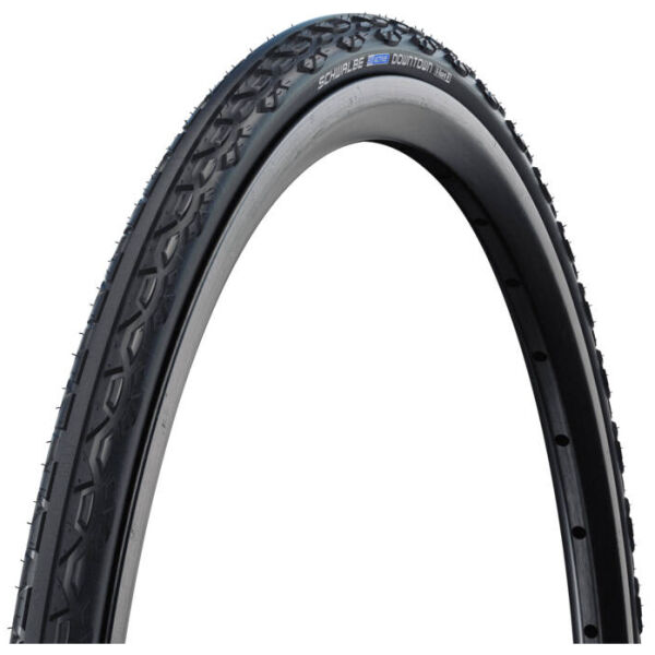 Шина 24x1,00 (25-540) Schwalbe DOWNTOWN K-Guard, TwinSkin, B/B HS342 2Grip NMC 50EPI