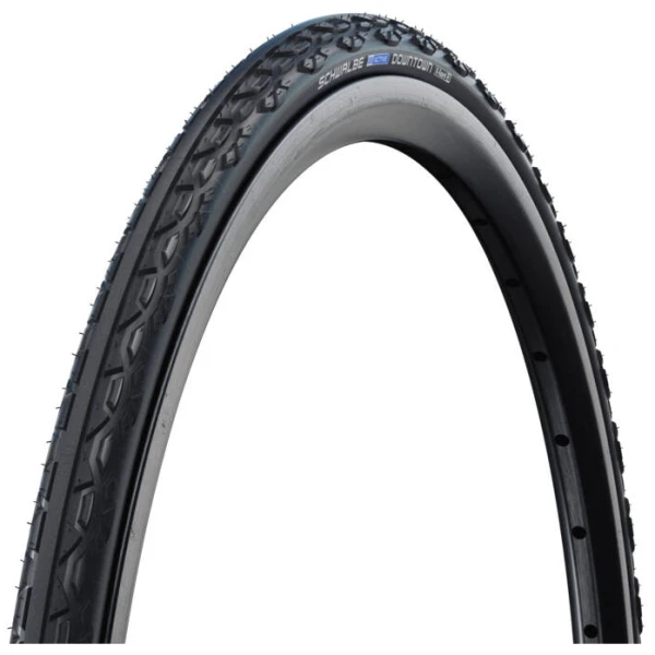 Покрышка 24x1.00 (25-540) Schwalbe DOWNTOWN K-Guard, TwinSkin, B/B HS342 2Grip NMC 50EPI