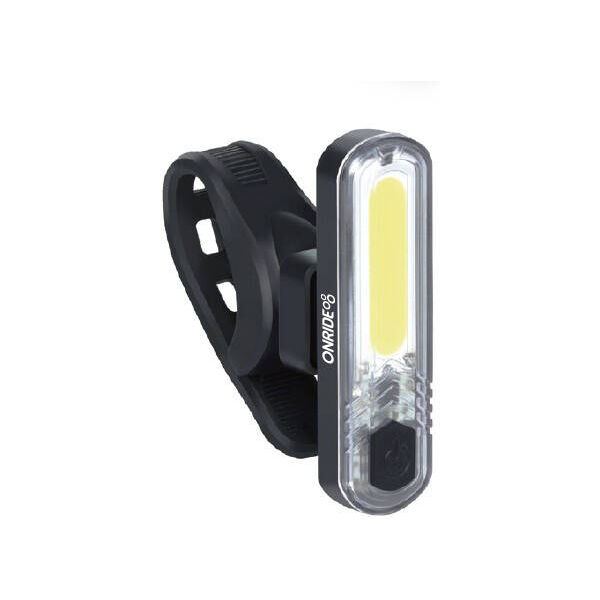 Переднє світло ONRIDE Plato Mag (100 lm, 330 mAh, Type-C), пластикове, кріплення на магніті