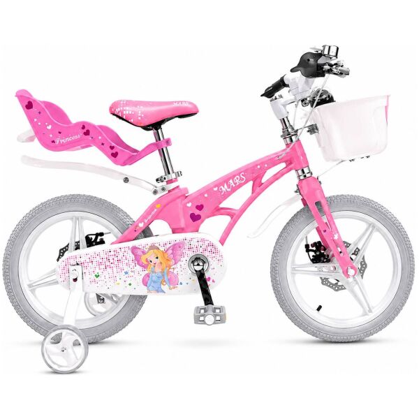 Велосипед 16'' MARS PRINCESS, бузковий