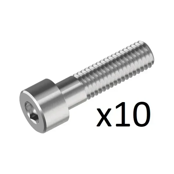 Болты крепления подножки М6х20 (10 шт)