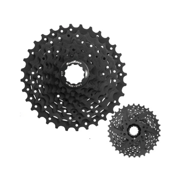Касета SunRace CSM90 9AV, 9 швидкостей, 11-34T, чорна, OEM