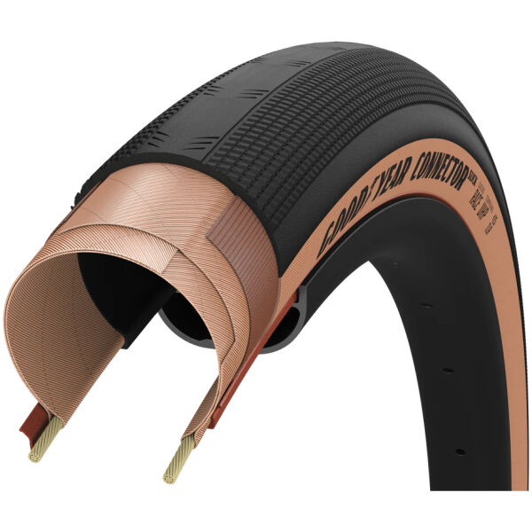 Покрышка 700x40 (40-622) GoodYear Connector Slick, Race, Dynamic:UHP, Folding, Transparent
