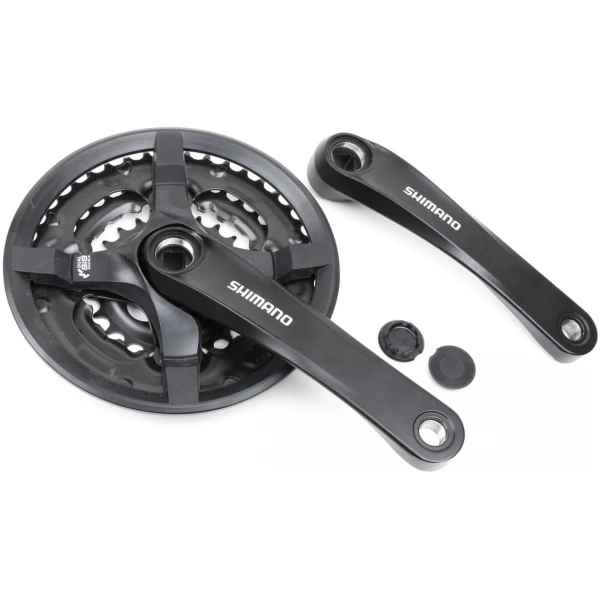 Шатуни Shimano FC-TY501 28-48T, 170 мм, чорний (fc-ty501-48)