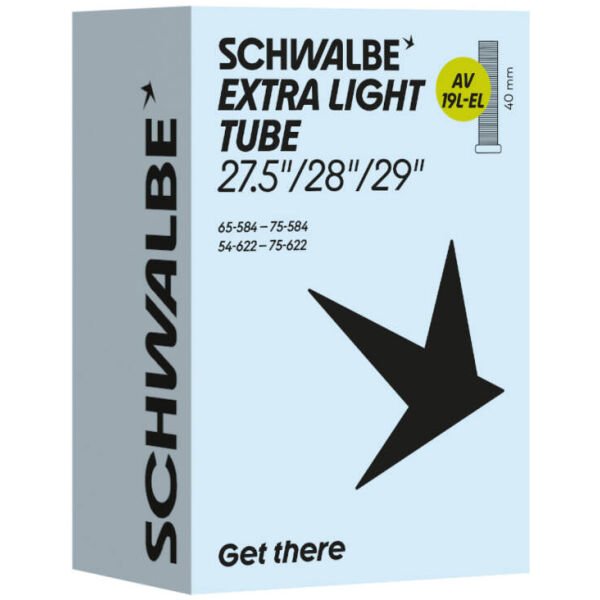 Камера 29"+/27,5"+ (54/75-584/622) Schwalbe AV19L-EL EXTRA LIGHT 40mm