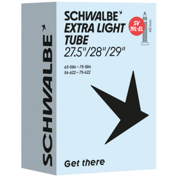 Камера 29"+/27,5"+ (54/75-584/622) Schwalbe SV19L-EL EXTRA LIGHT 40mm
