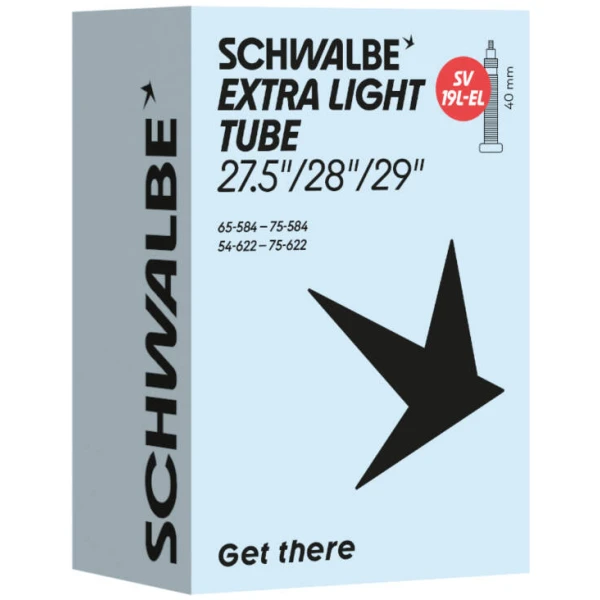 Камера 29"+/27,5"+ (54/75-584/622) Schwalbe SV19L-EL EXTRA LIGHT 40 мм