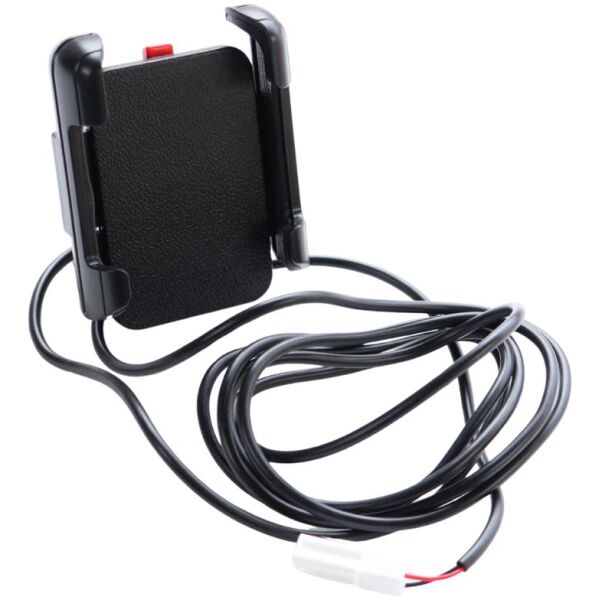 Держатель для смартфона универсальный" Pl GP YL-09U черный с зарядкой USB, с влагозащищенным кабелем 2000мм