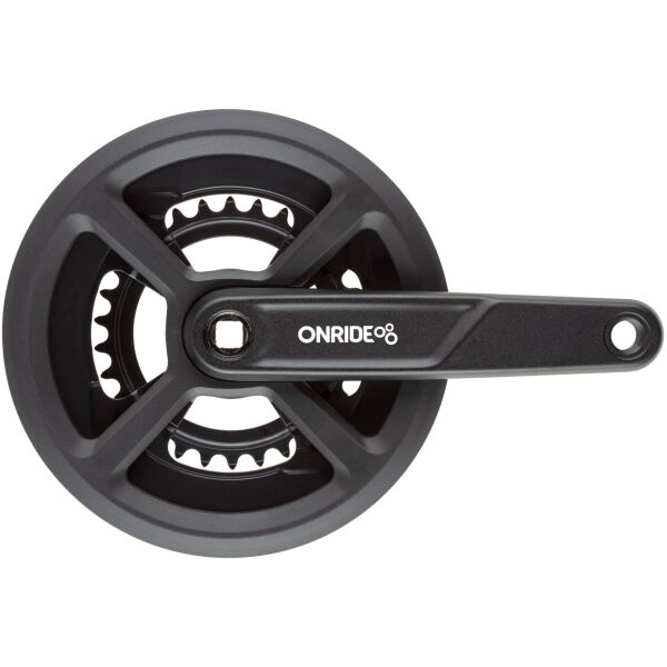 Комплект шатунов ONRIDE Duet 920P, под квадрат, 175 мм, 46-30, на 9/8 шв., черный