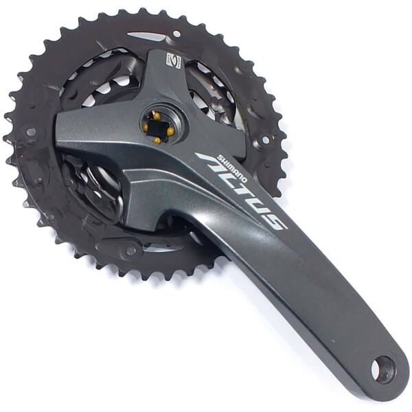 Шатуны Shimano Altus FC-M2000 40-30-22Т 9шв. черный (4469)