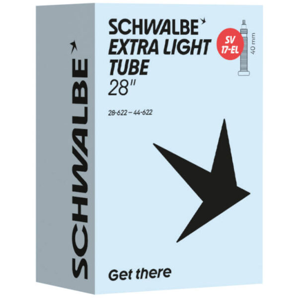 Камера 28" (28/44-622) Schwalbe SV17-EL EXTRA LIGHT 40мм