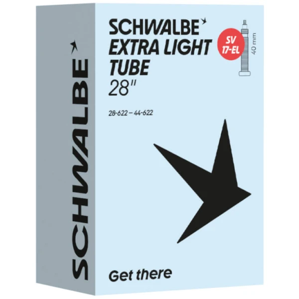Камера 28" (28/44-622) Schwalbe SV17-EL EXTRA LIGHT 40мм