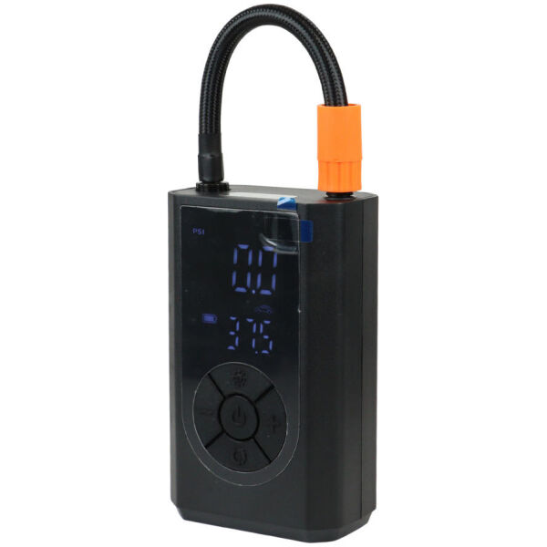 Насос мини BEcool BC-PP2503C Pl черный 150psi AV/FV электрический 2000 мА*ч AM (брендированная упаковка)